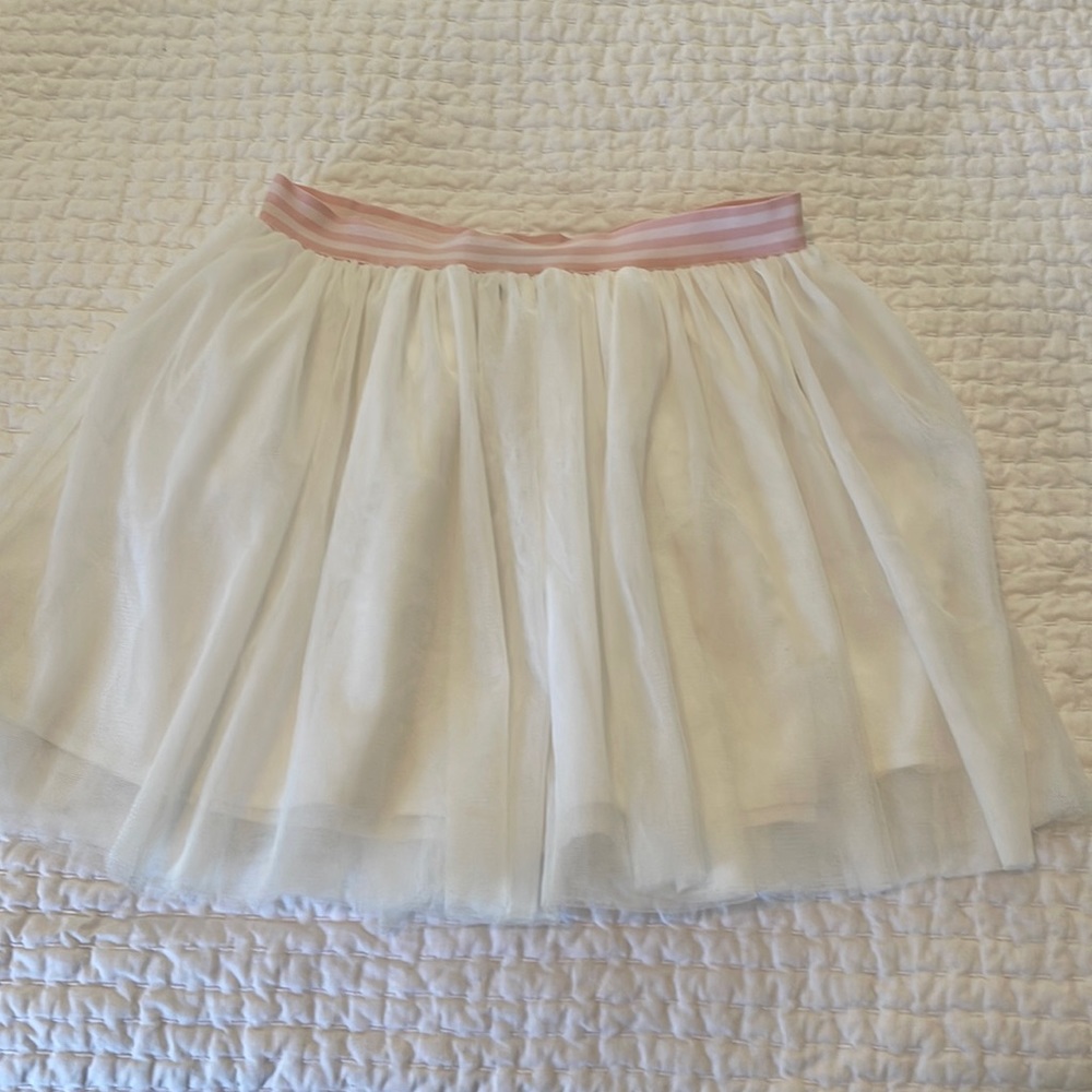 Polo Ralph Lauren white tulle summer skirt size 16 years XL